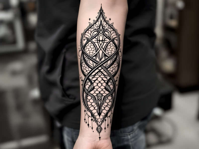 Fine Line forearm