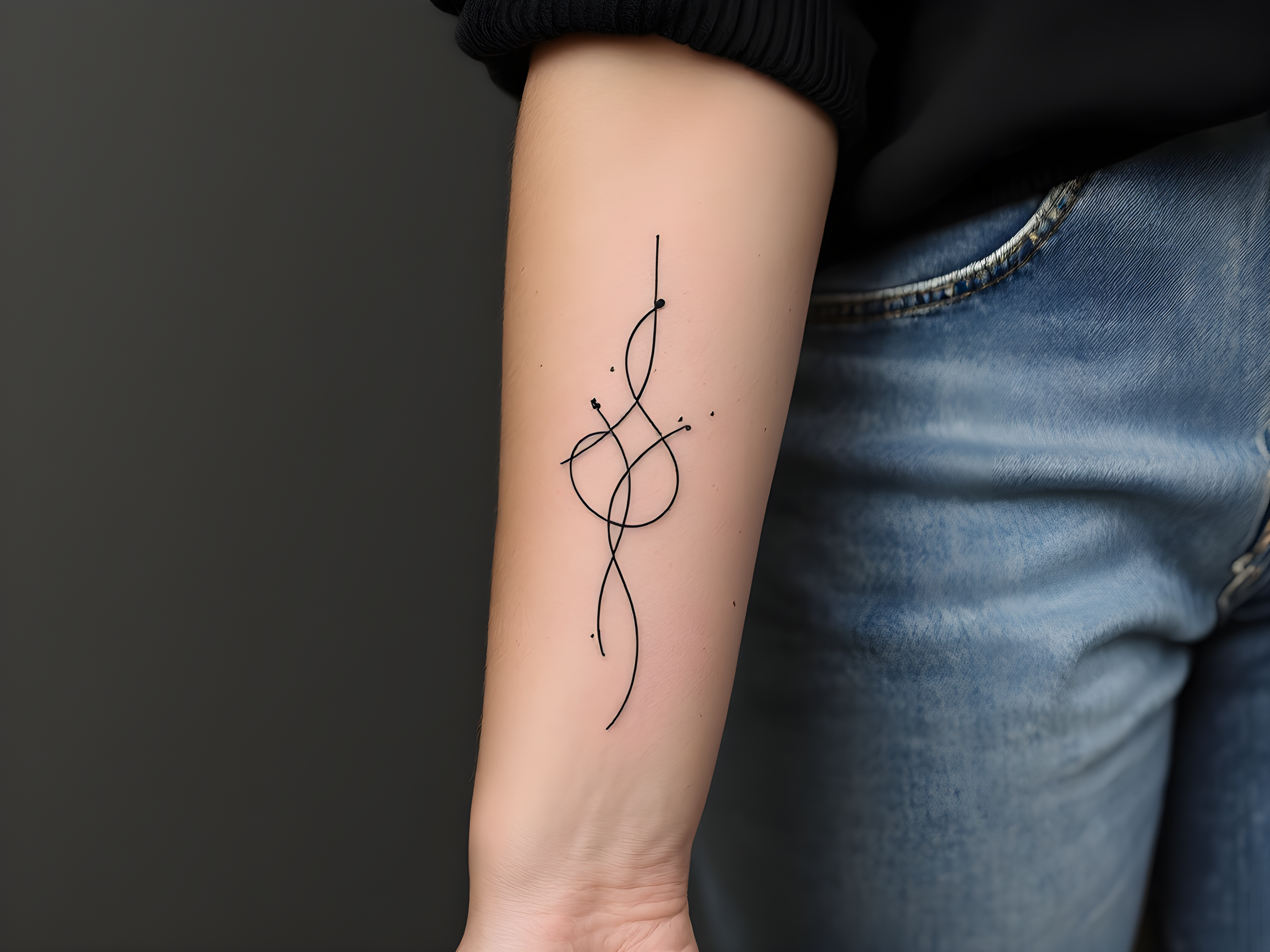 Dotwork shoulder